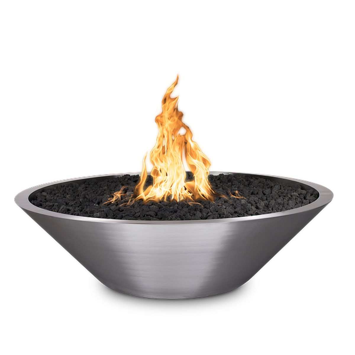 Cazo Stainless Steel Fire Pit - No Ledge - ExceptionalFire