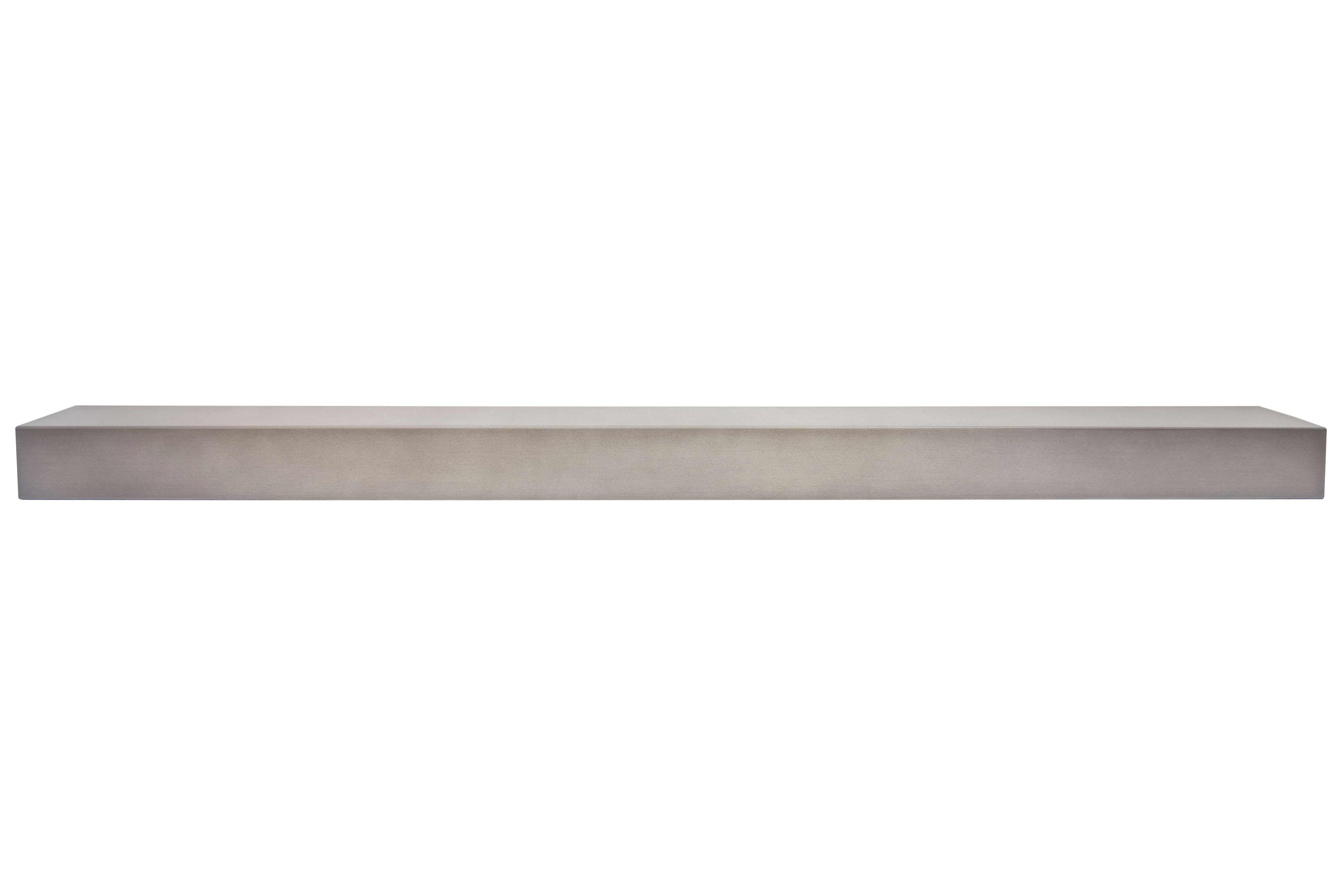 Custom Size Floating Metal Shelves Non Combustible 25 Colors Steel ExceptionalFire