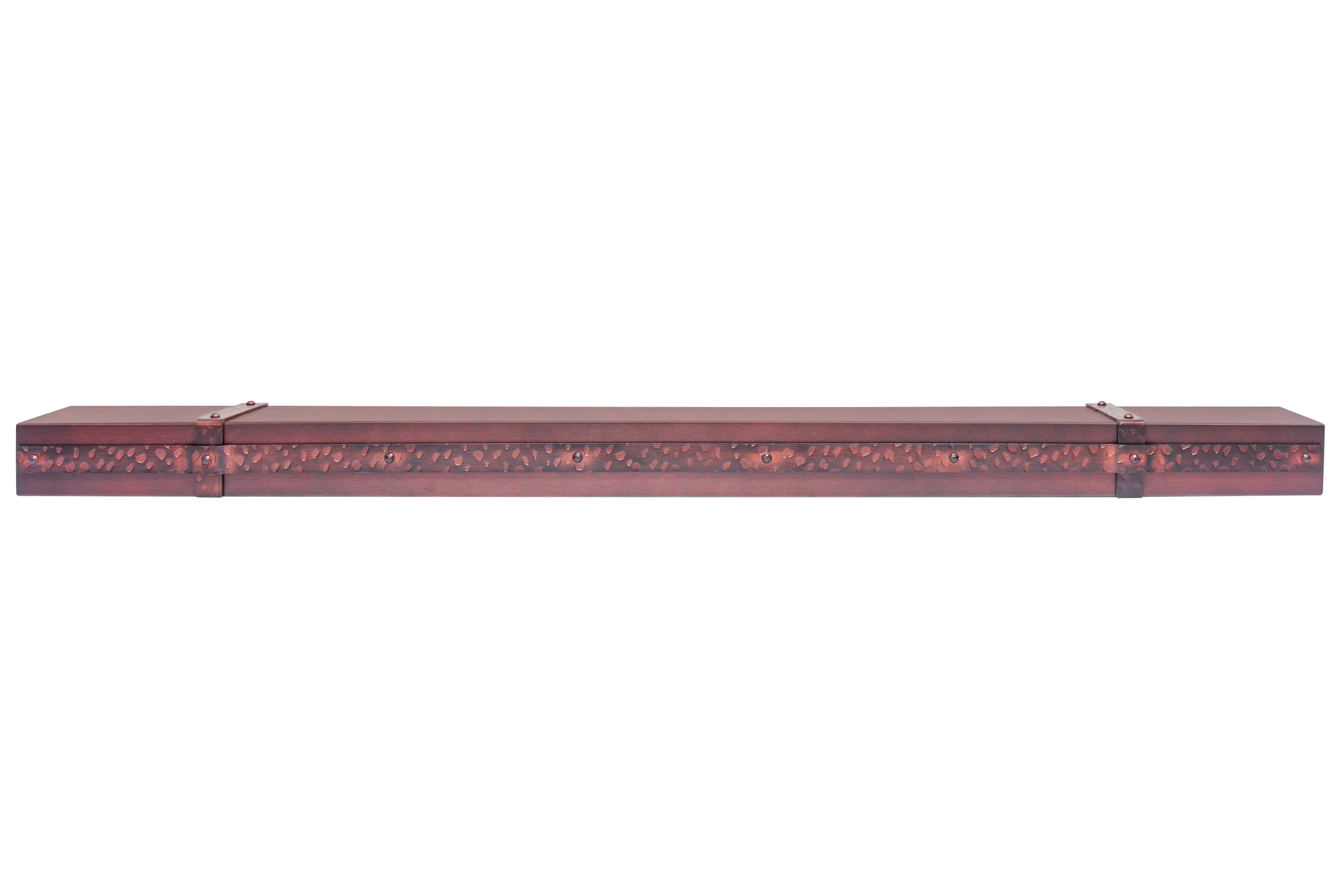 Custom Size Floating Metal Shelves Non Combustible 25 Colors Steel ExceptionalFire