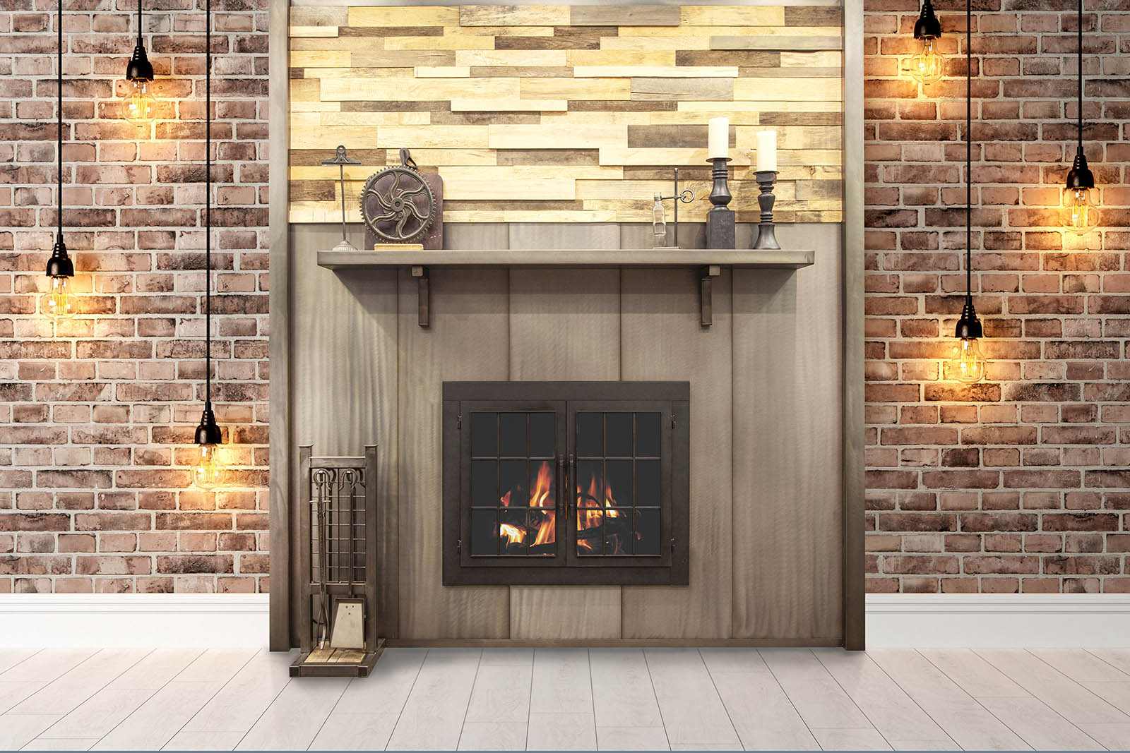 Custom Size Floating Metal Shelves Non Combustible 25 Colors Steel ExceptionalFire