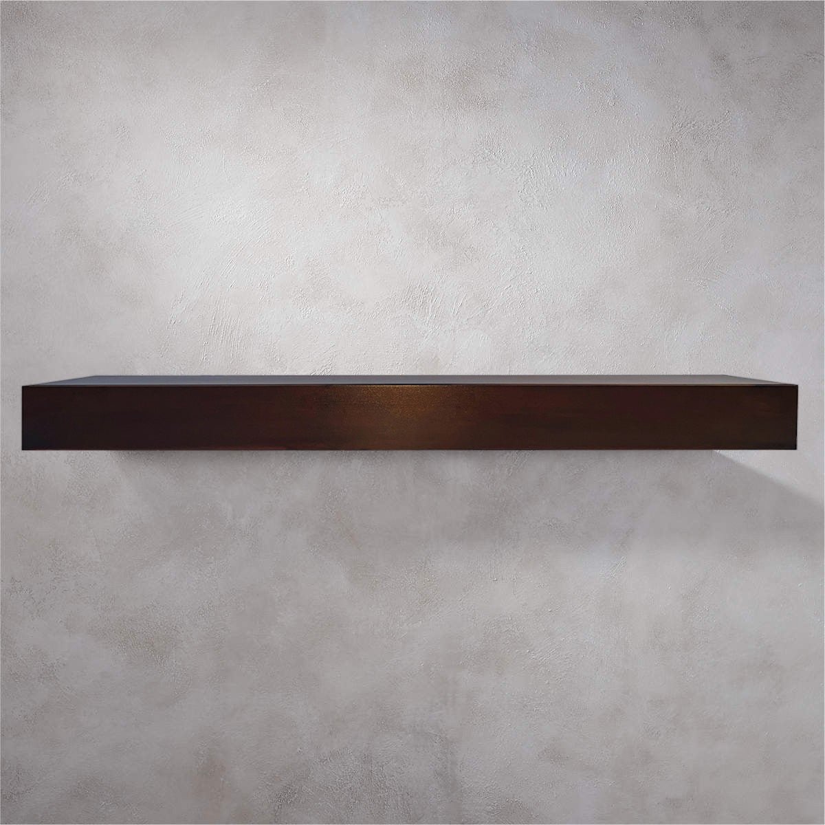 Custom Steel Fireplace Mantel Shelves, Non-Combustible, Magnetic Add-ons, Made to Order by Design Specialties