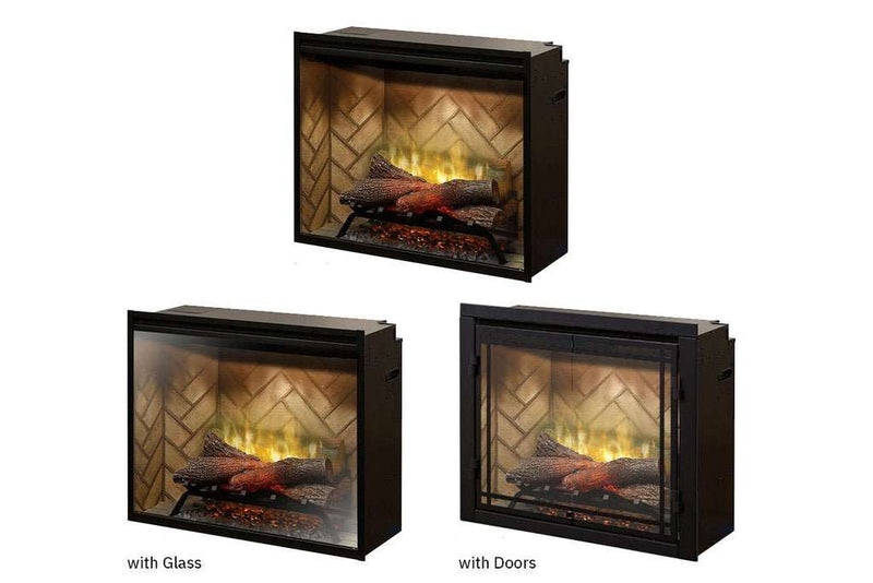Dimplex Revillusion® 36" Built-In Electric Fireplace - Model RBF36P-FG - ExceptionalFire