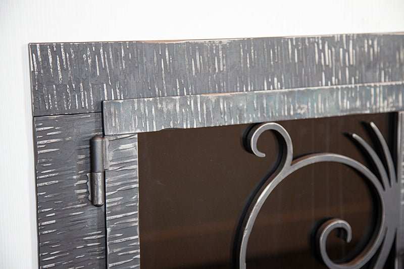 Flat Hammer - Masonry and Prefab Fireplace Glass Doors - ExceptionalFire