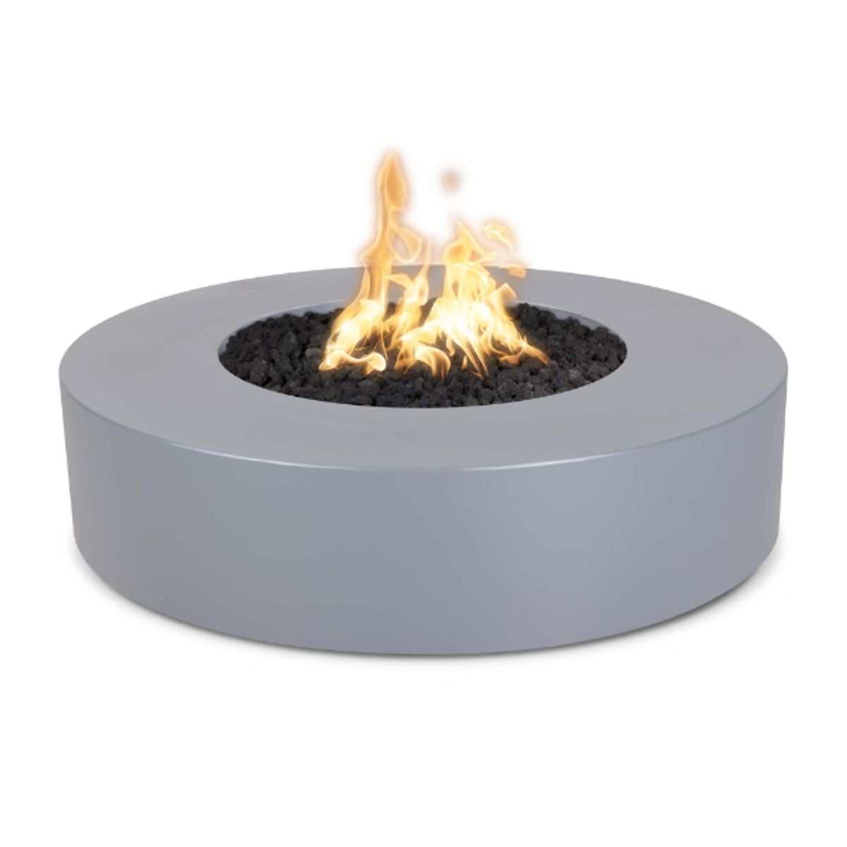 Florence Powder Coat Steel Fire Pit - 42" - ExceptionalFire