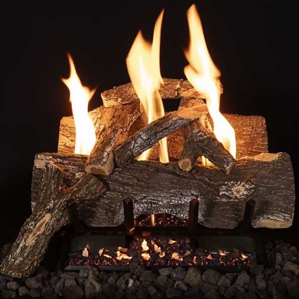 Grand Canyon Weathered Oak Vent Free Gas Log Set - ExceptionalFire