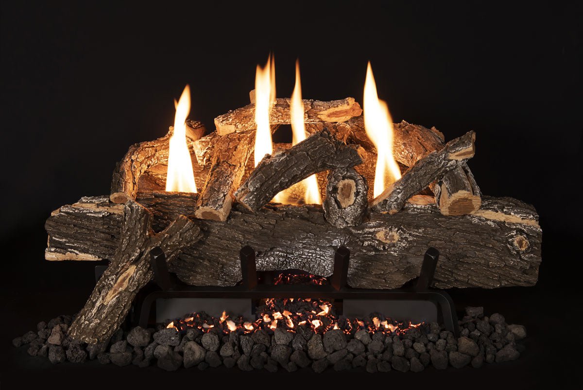 Grand Canyon Weathered Oak Vent Free Gas Log Set - ExceptionalFire