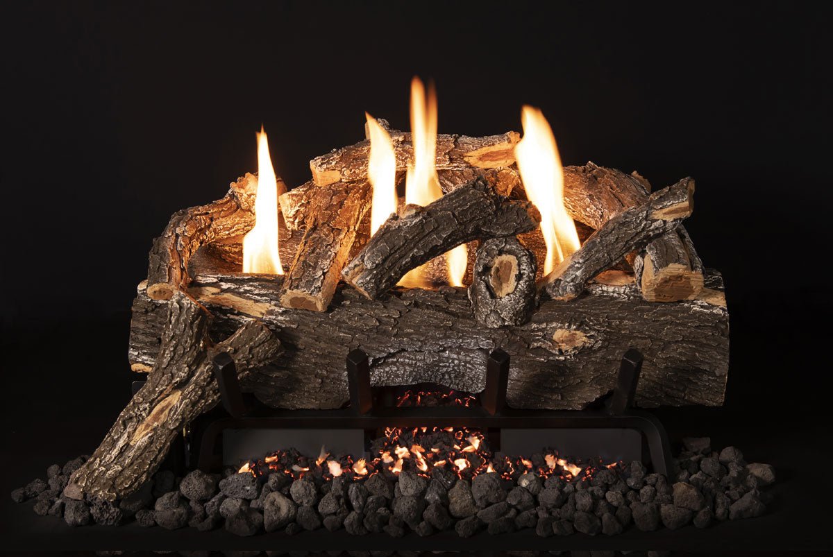 Grand Canyon Weathered Oak Vent Free Gas Log Set - ExceptionalFire