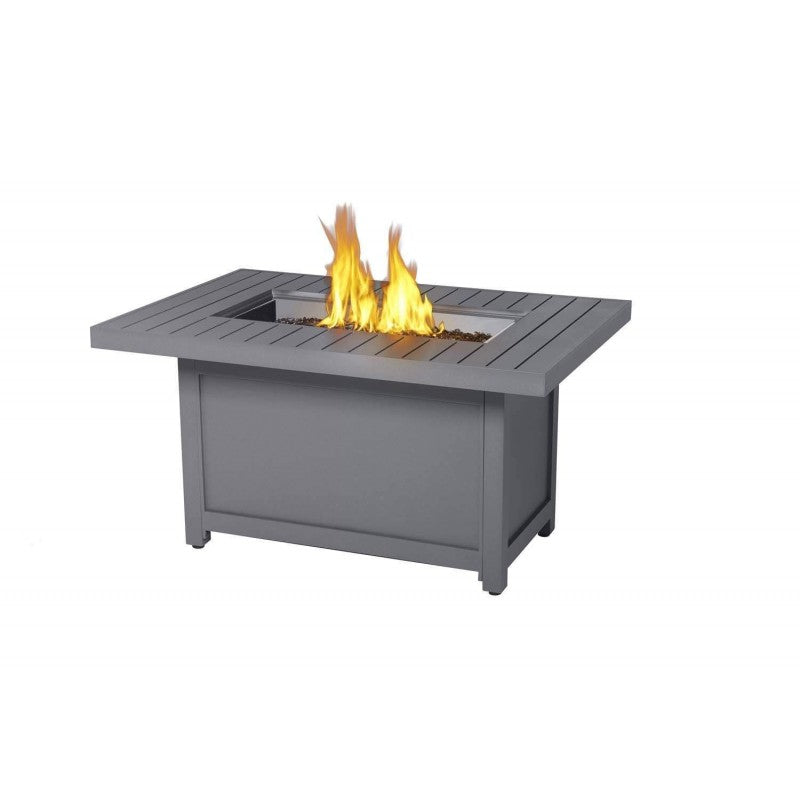 Napoleon Hamptons Grey Gas Fire Table, Rectangular  HAMP1-GY - ExceptionalFire