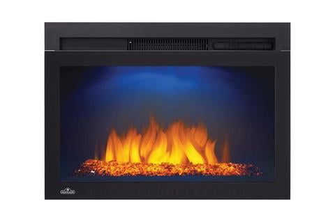Napoleon Cinema™ Glass 24" Electric Fireplace Inserts - NEFB24HG-3A - ExceptionalFire