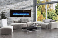 Modern Flames Ambiance 80'' Wall Mount Electric Fireplace - Model AL80CLX2-G - ExceptionalFire