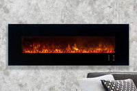 Modern Flames Ambiance 80'' Wall Mount Electric Fireplace - Model AL80CLX2-G - ExceptionalFire