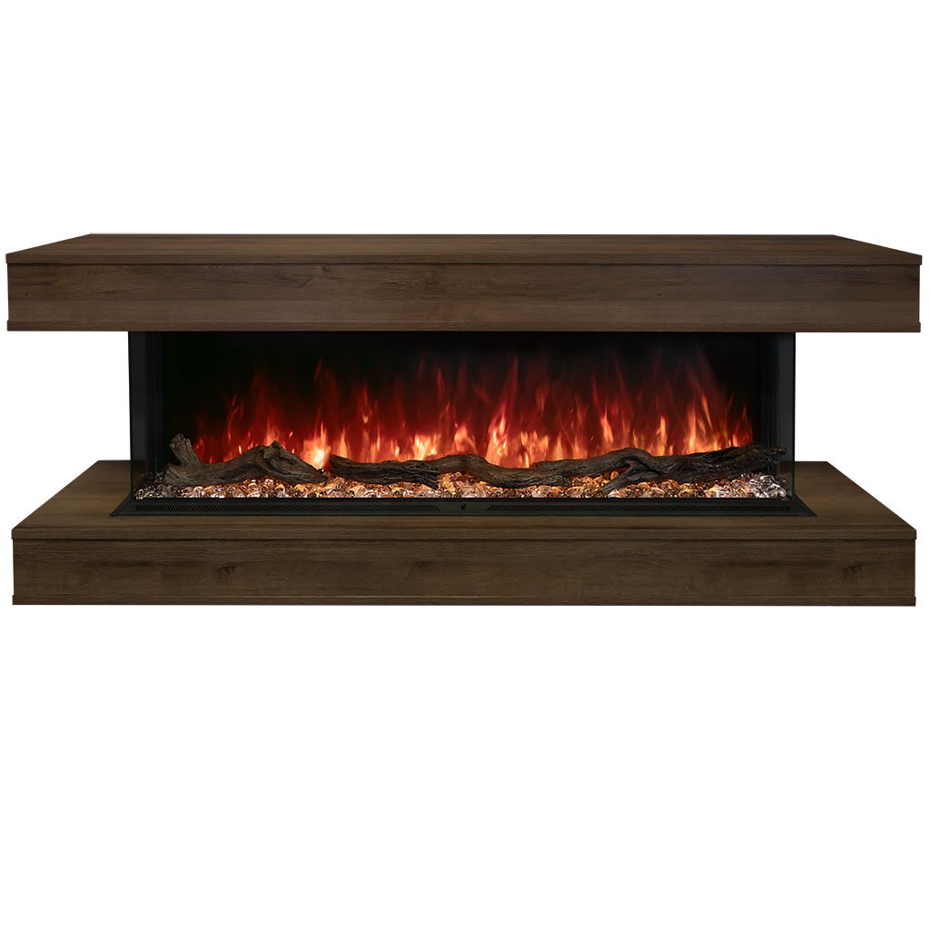 Modern Flames Landscape Pro Multi 68-Inch Three-Sided Electric Fireplace - Model LPM-6816