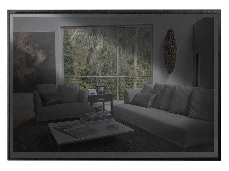Odyssey - Masonry & Prefab Midnight Black Fireplace Glass Doors - ExceptionalFire