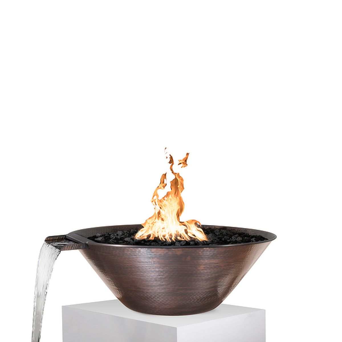 Remi Copper Fire & Water Bowl - ExceptionalFire