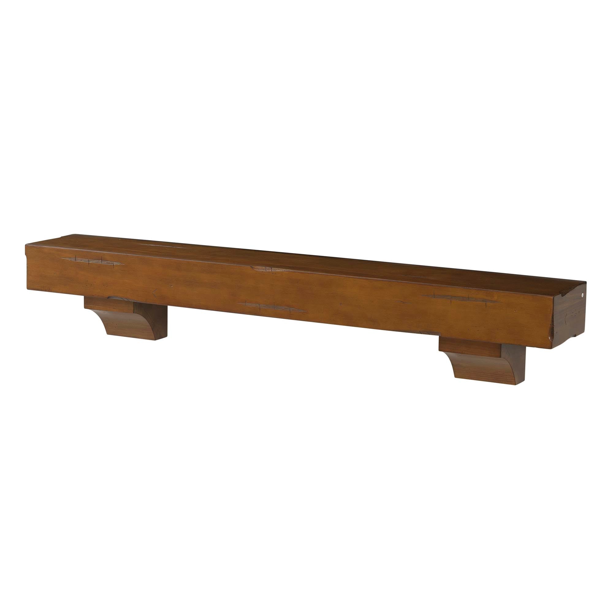 Shenandoah Wood Shelf - Medium Rustic Distressed - ExceptionalFire