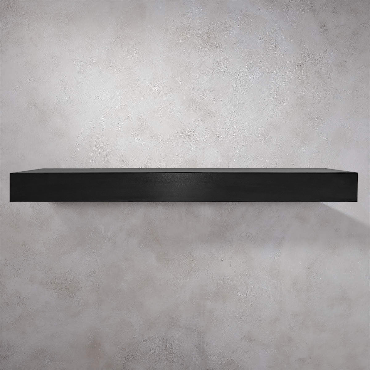 Steel Fireplace Mantel Shelves, Non-Combustible, 14 Finishes, Made to Order by Design Specialties