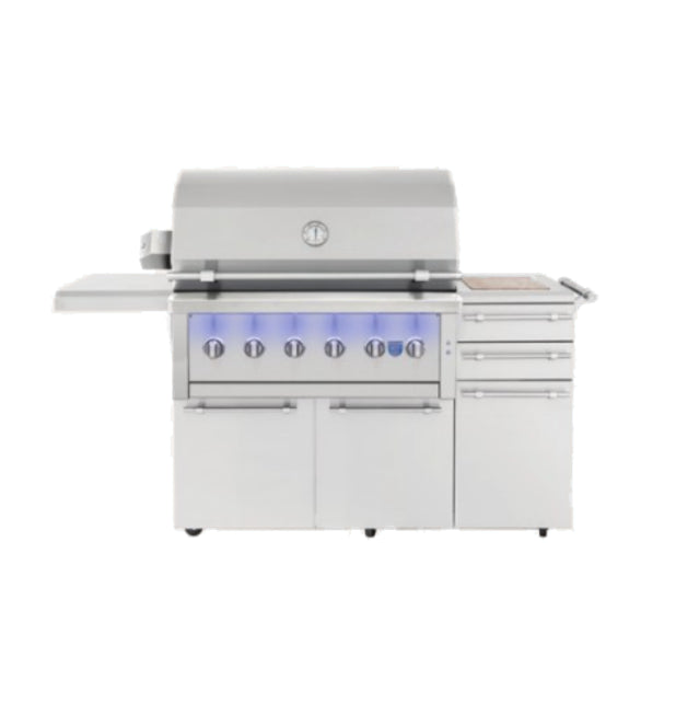 American Made Grills Ovation 42-Inch Freestanding Hybrid Grill