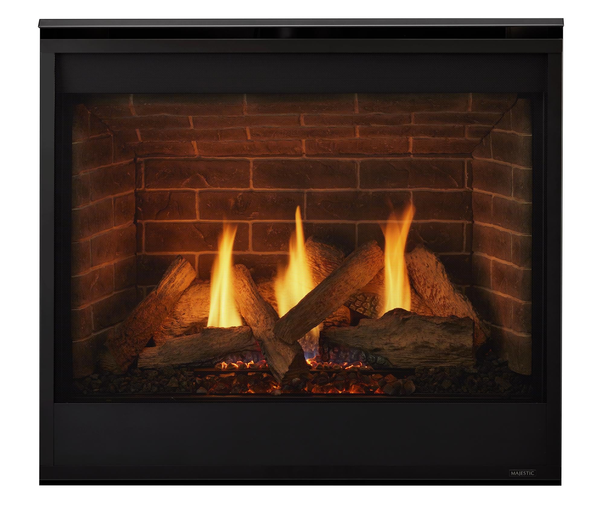 Majestic Quartz Platinum 36" Direct Vent Gas Fireplace